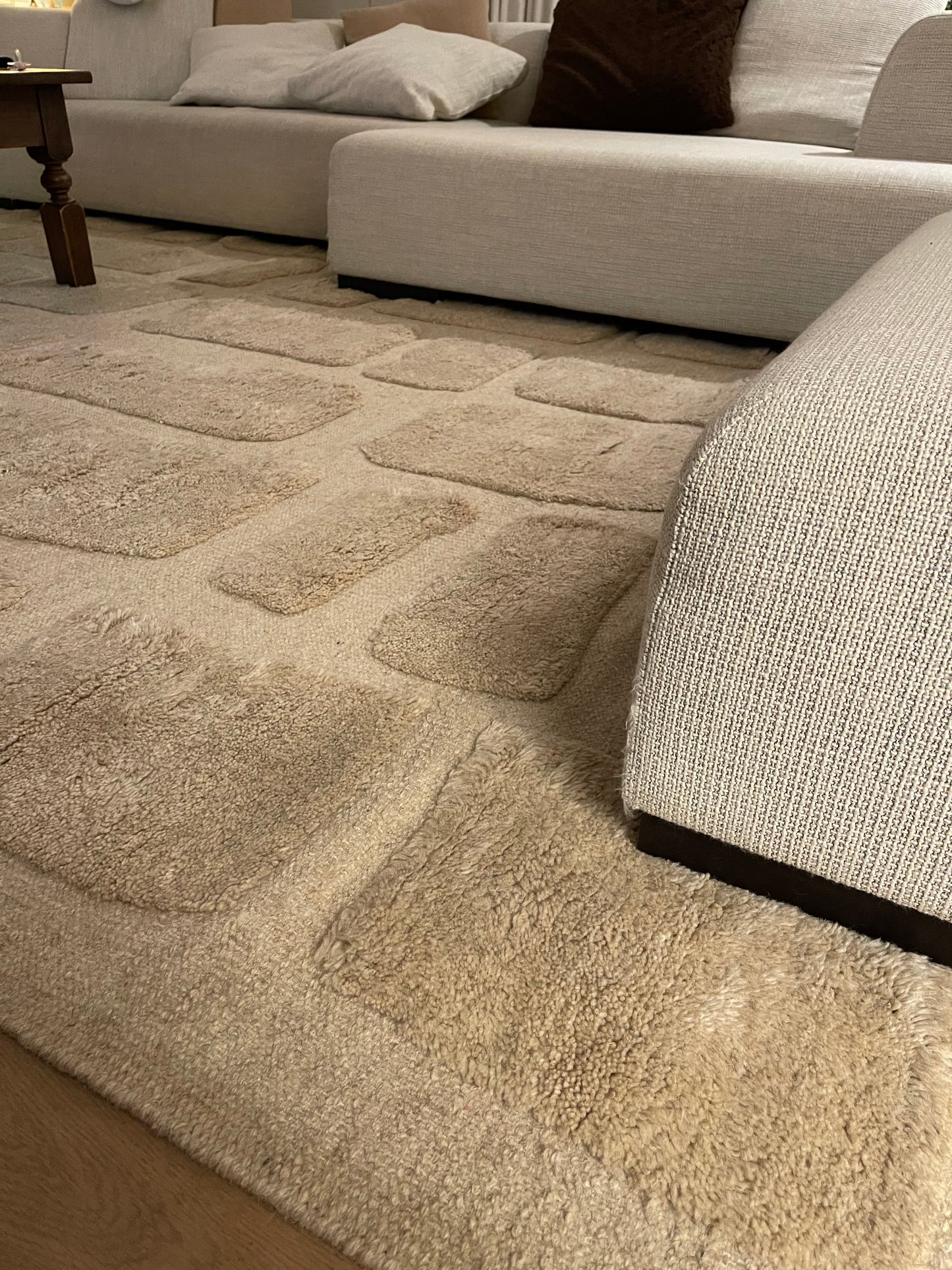 Hand-knotted carpet Boho Angel