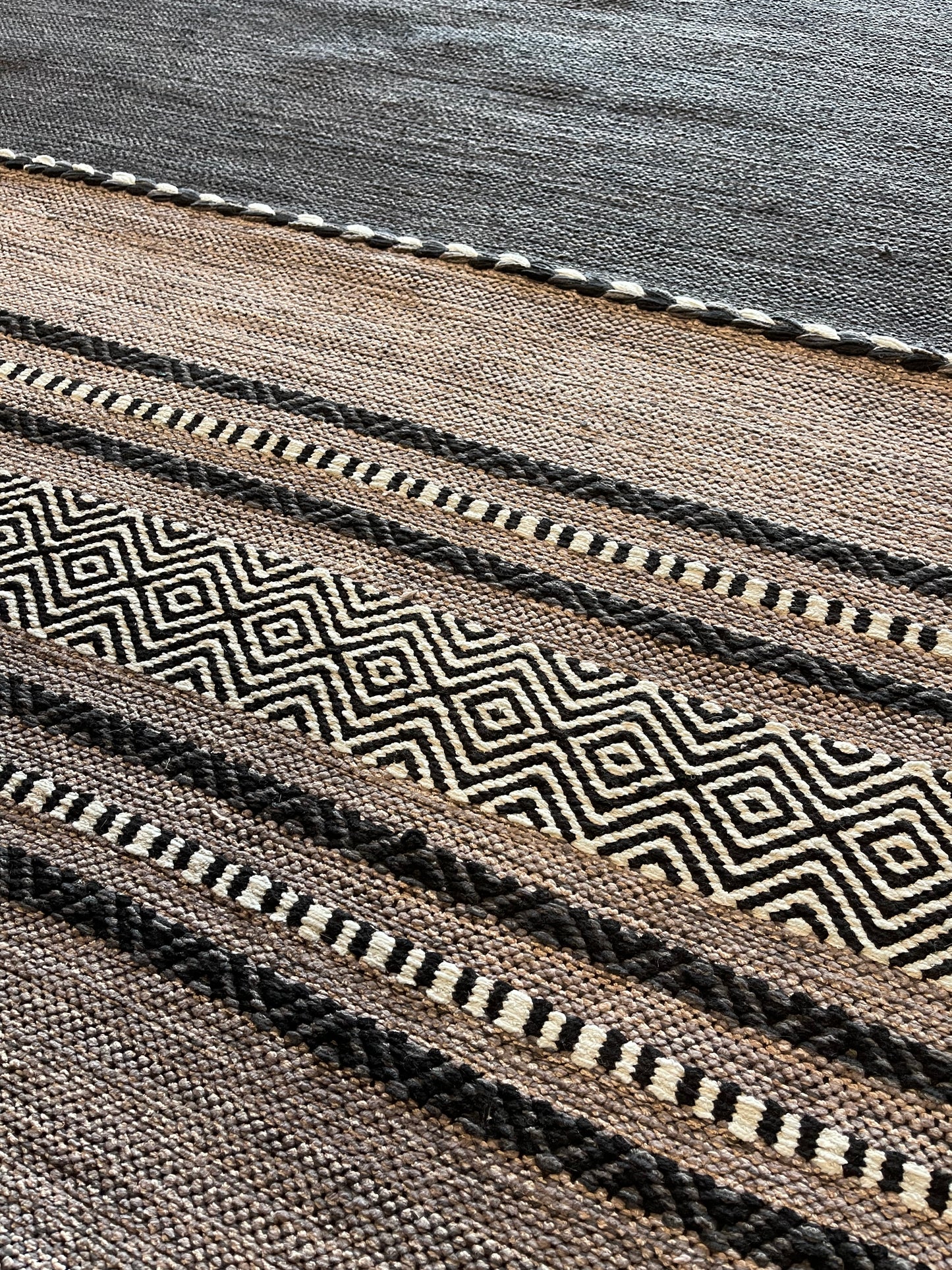 Handgeweven tapijt Flatweave