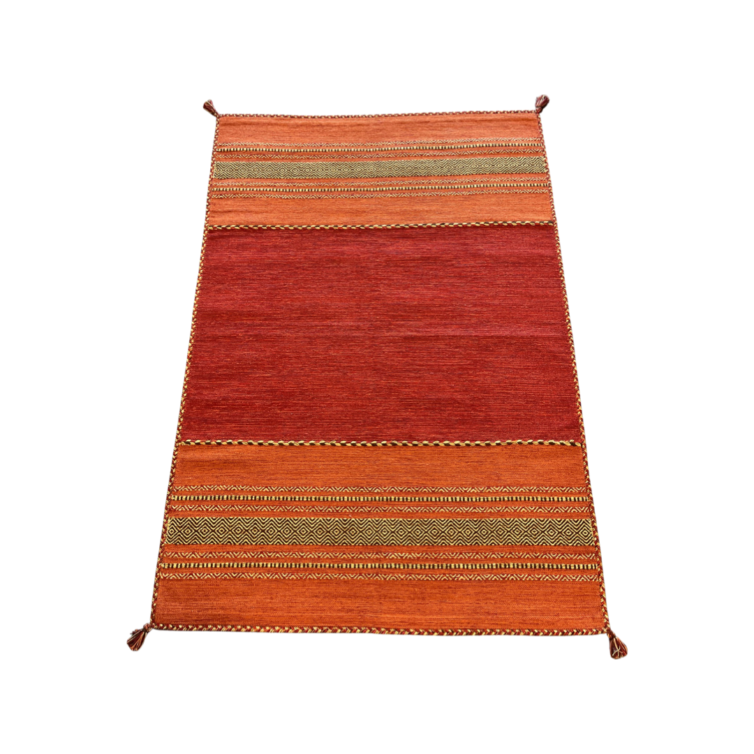 Handgeweven tapijt Flatweave