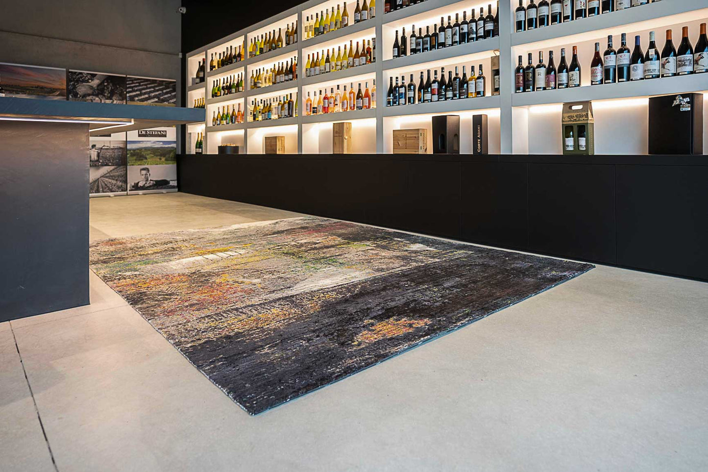 Handgeknoopt tapijt Sunshine Valley ARTWORK