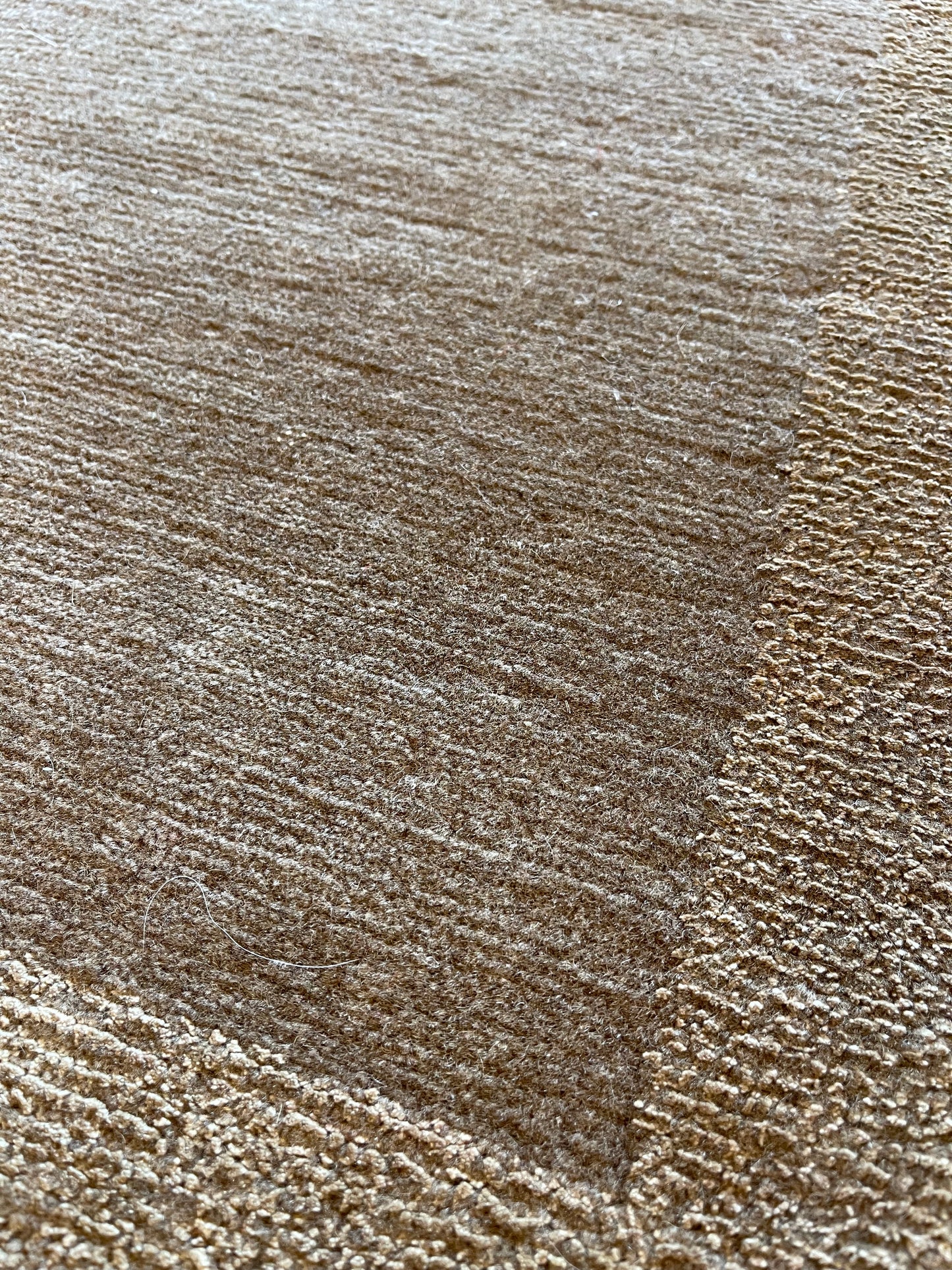 Hand-knotted carpet Nepal silk