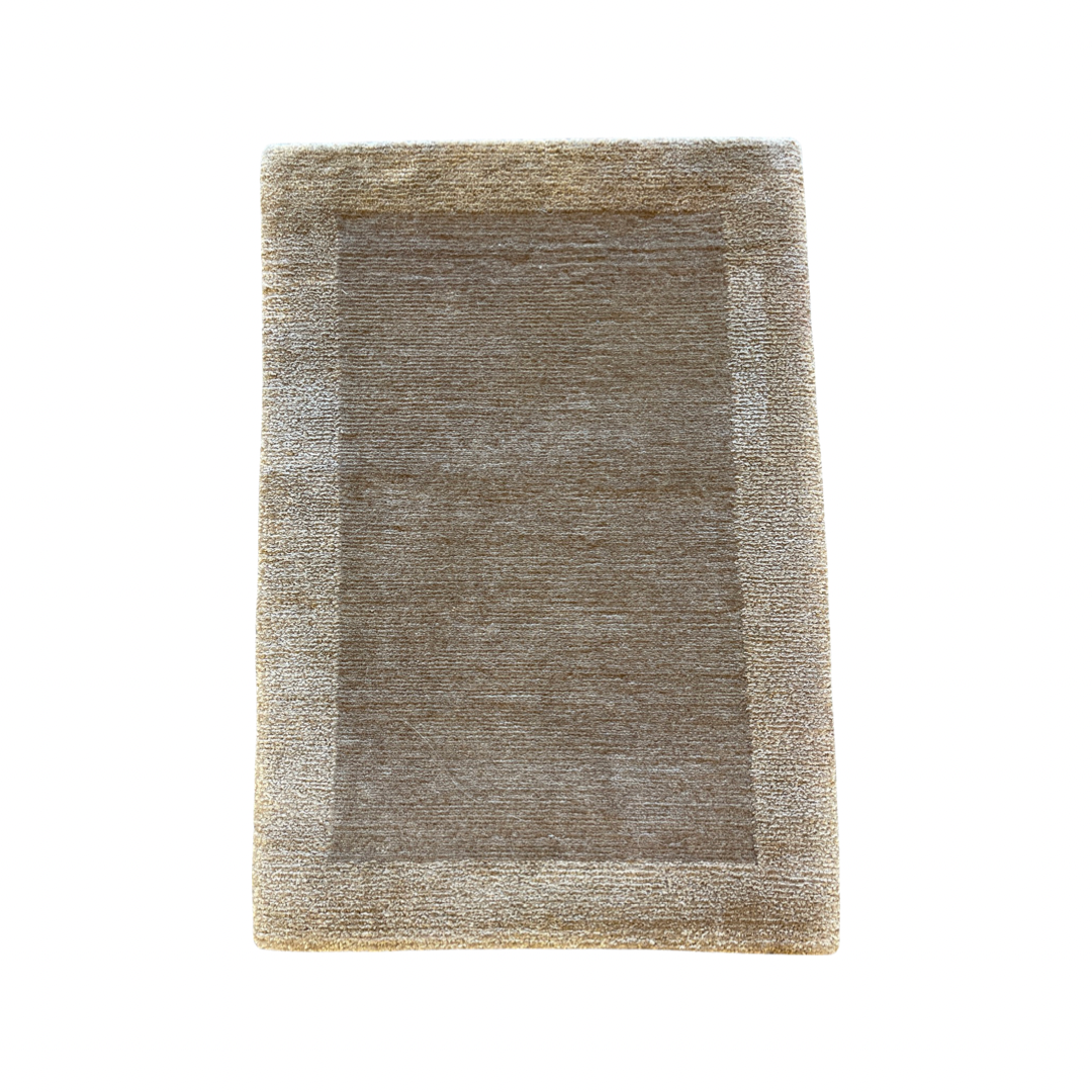 Hand-knotted carpet Nepal silk