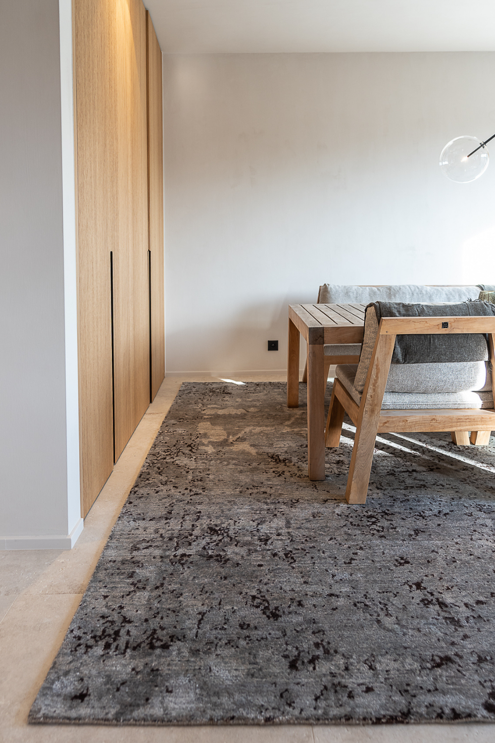 Handgeknoopt tapijt Piece of art