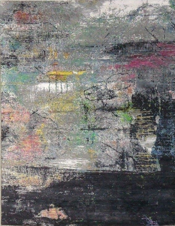 Handgeknoopt tapijt Sunshine Valley ARTWORK