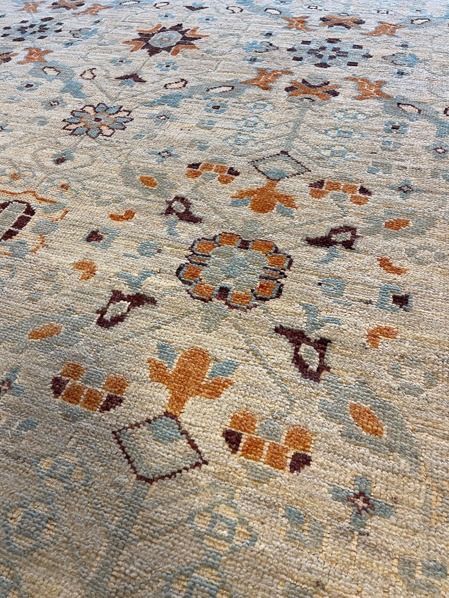 Handgeknoopt tapijt Single knot