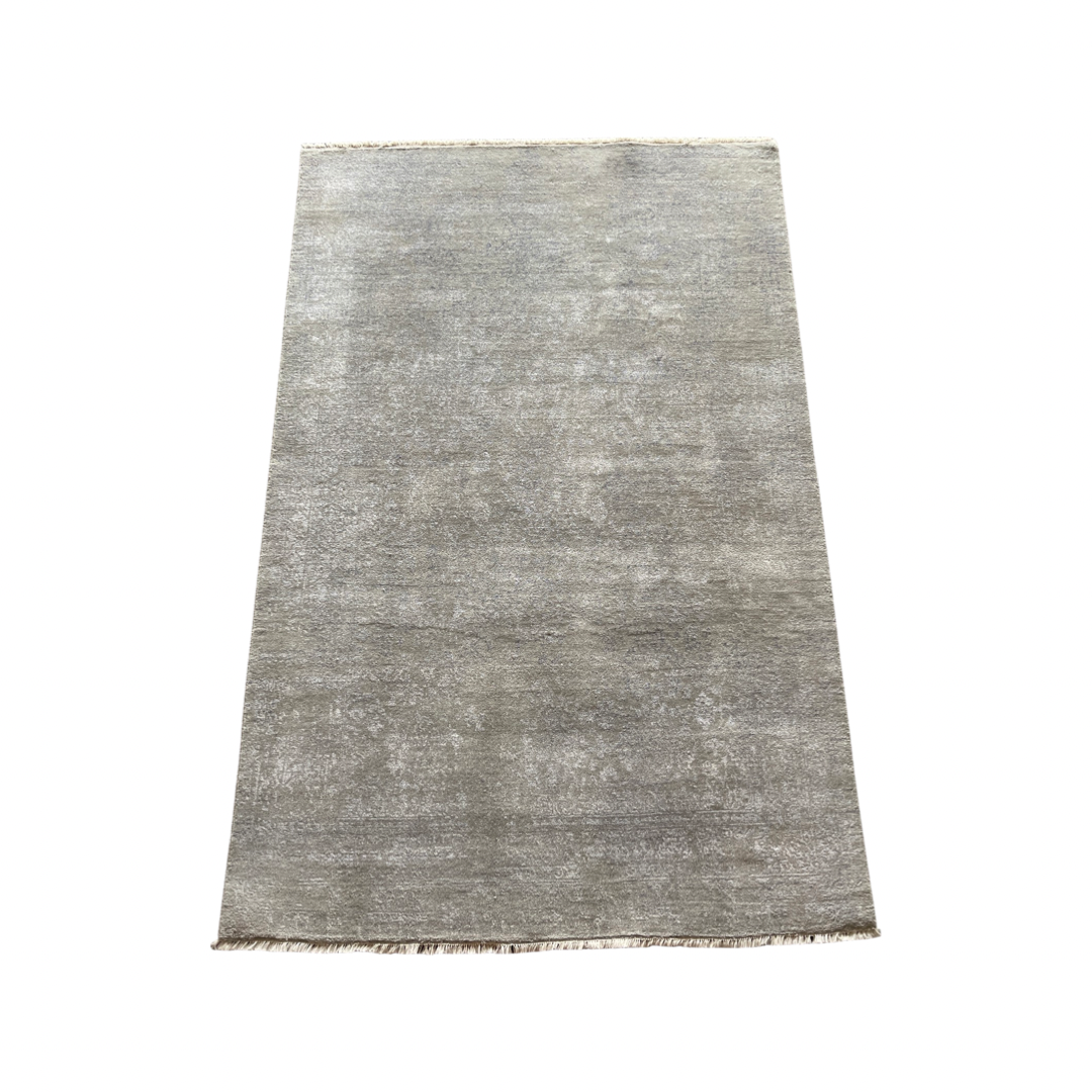 Handgeknoopt tapijt Springtime garden