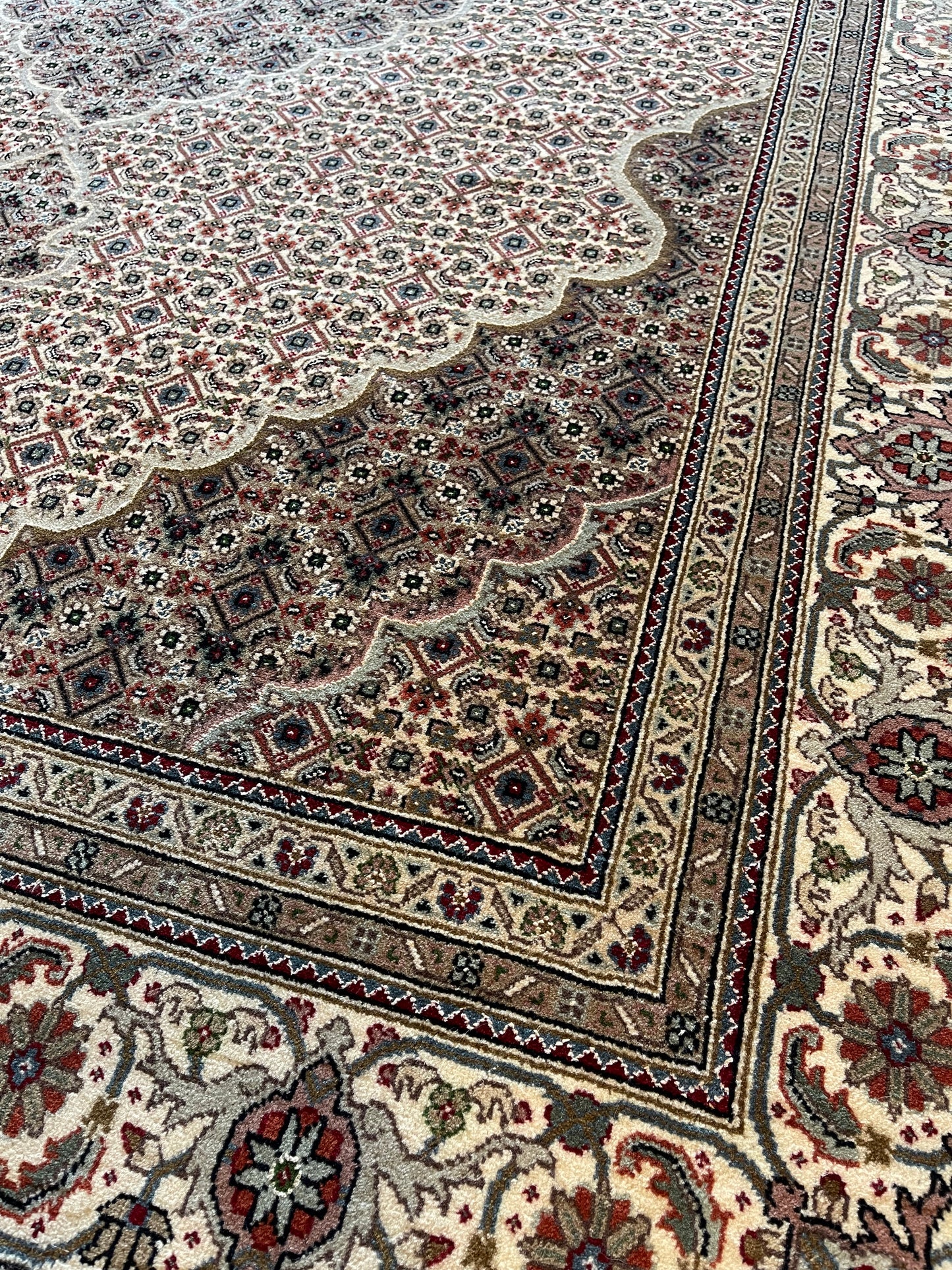 Hand-knotted carpet Tabriz