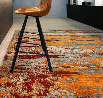 Handgeknoopt tapijt Aatish