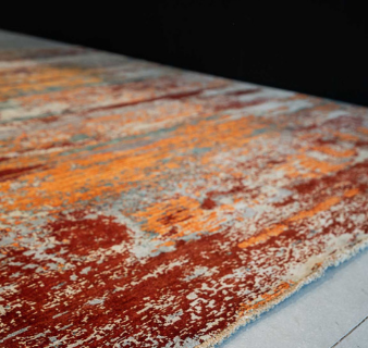 Handgeknoopt tapijt Aatish