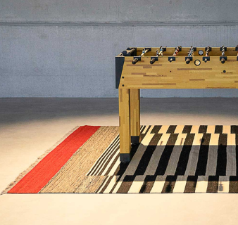 Hand-woven carpet kilim