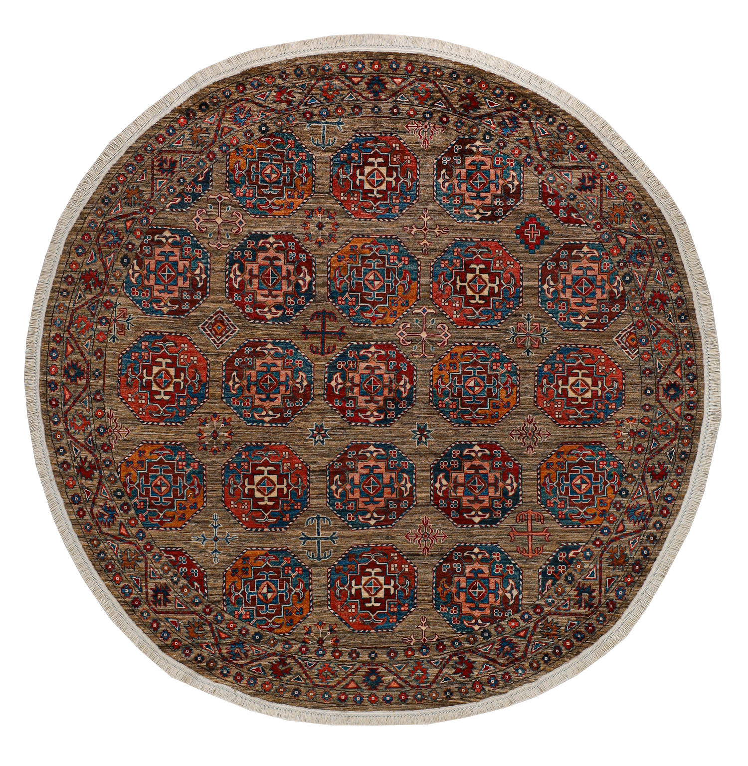 Round carpets