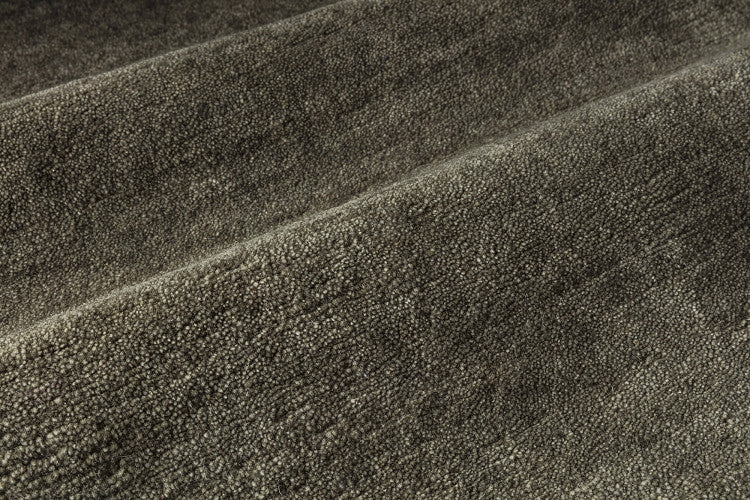 Handgeknoopt tapijt Green Uni