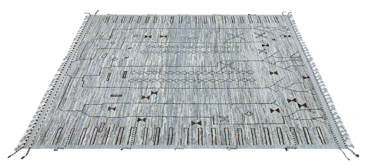 Handgeknoopt tapijt Afghan OBER