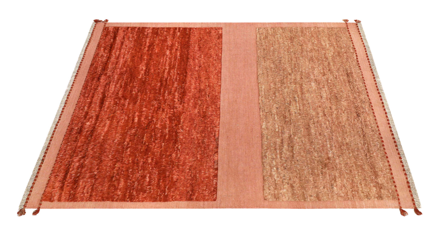 Handgeknoopt tapijt Afghan TERRA