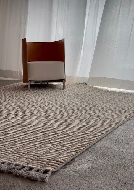 Handgeknoopt tapijt Boho City