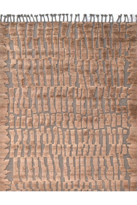 Handgeknoopt tapijt Boho Night