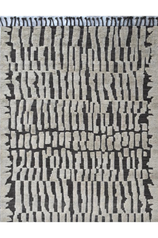 Handgeknoopt tapijt Boho Night