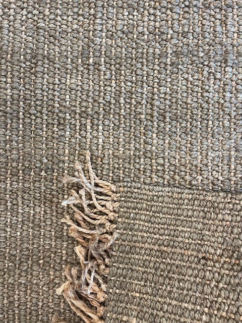 Tapis en jute noué main