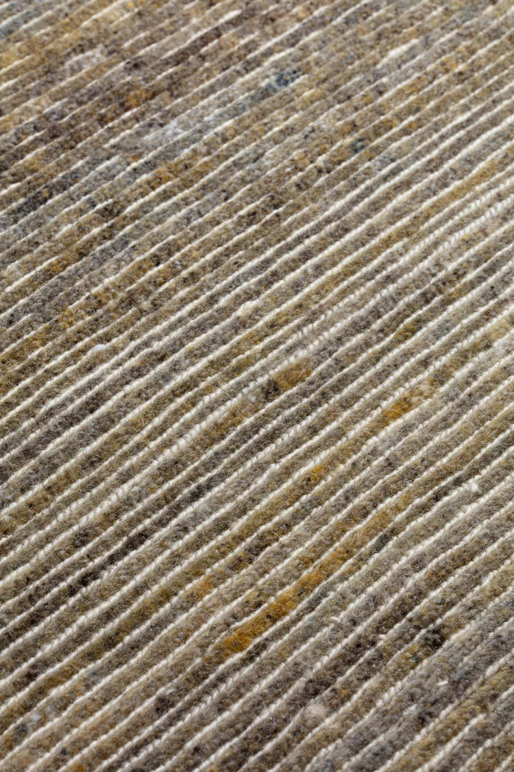 Handgeknoopt tapijt wol GREEN