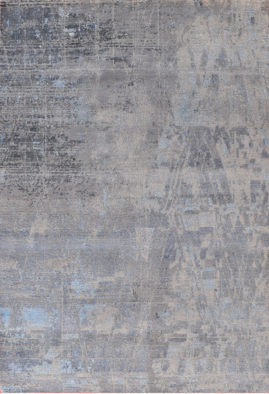 Hand-knotted carpet Modern