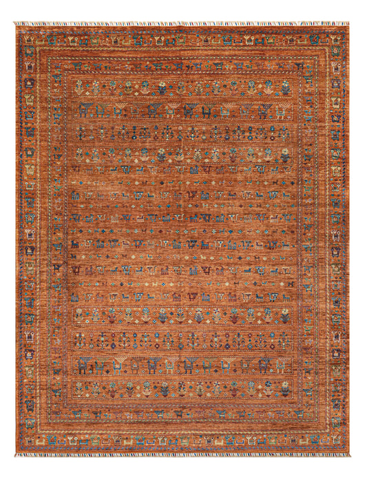 Handgeknoopt tapijt Afghan SHAE