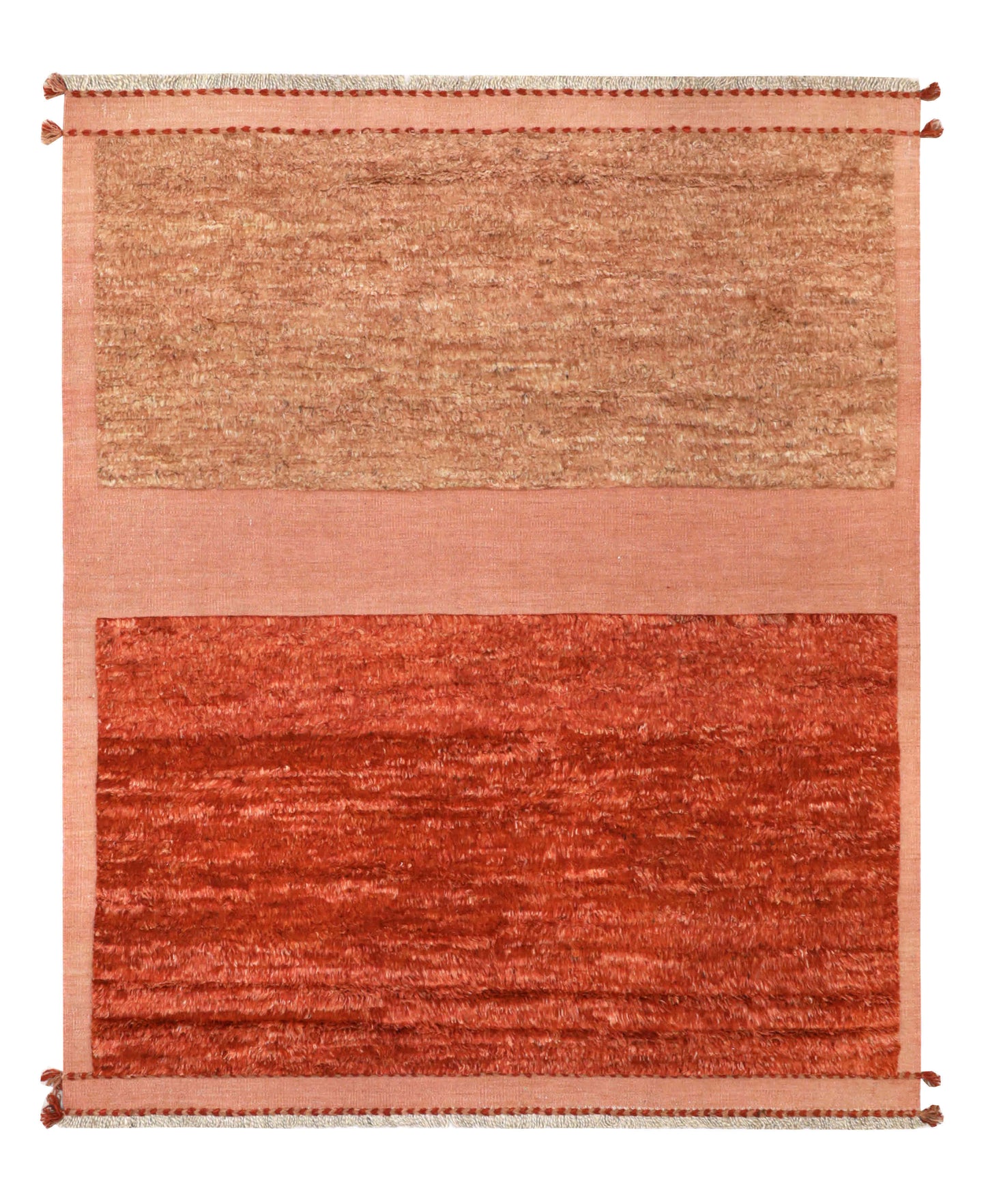 Handgeknoopt tapijt Afghan TERRA