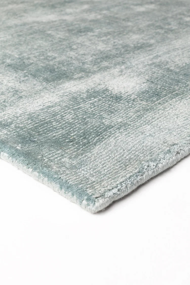 Handgeweven tapijt viscose GREY