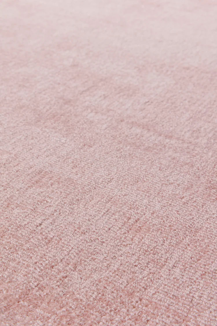Handgeweven tapijt viscose PINK