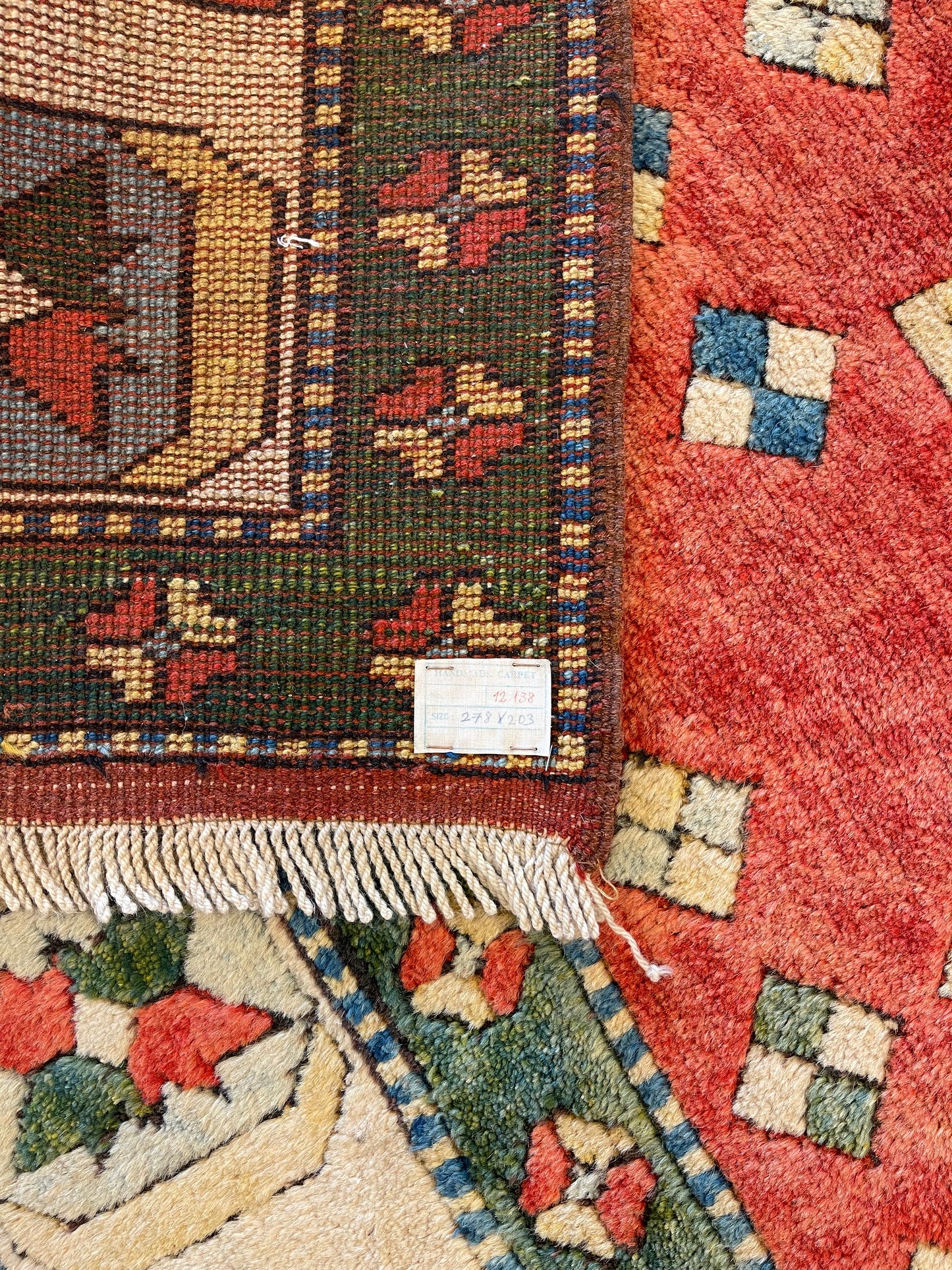 Hand-knotted carpet Kazak