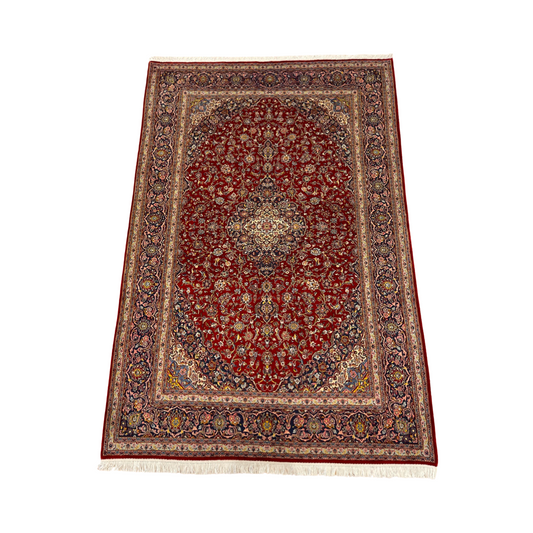 Hand-knotted carpet Keshan