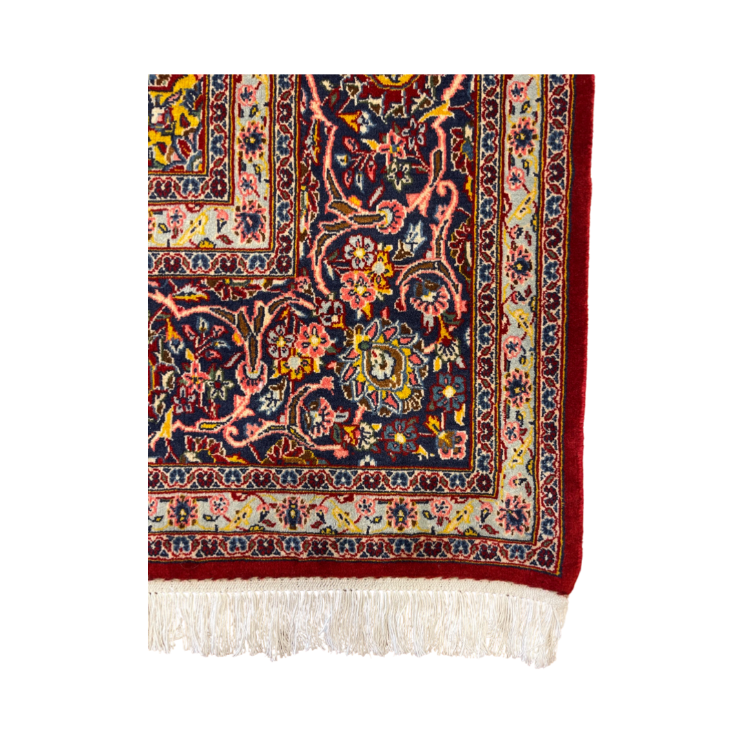 Hand-knotted carpet Keshan