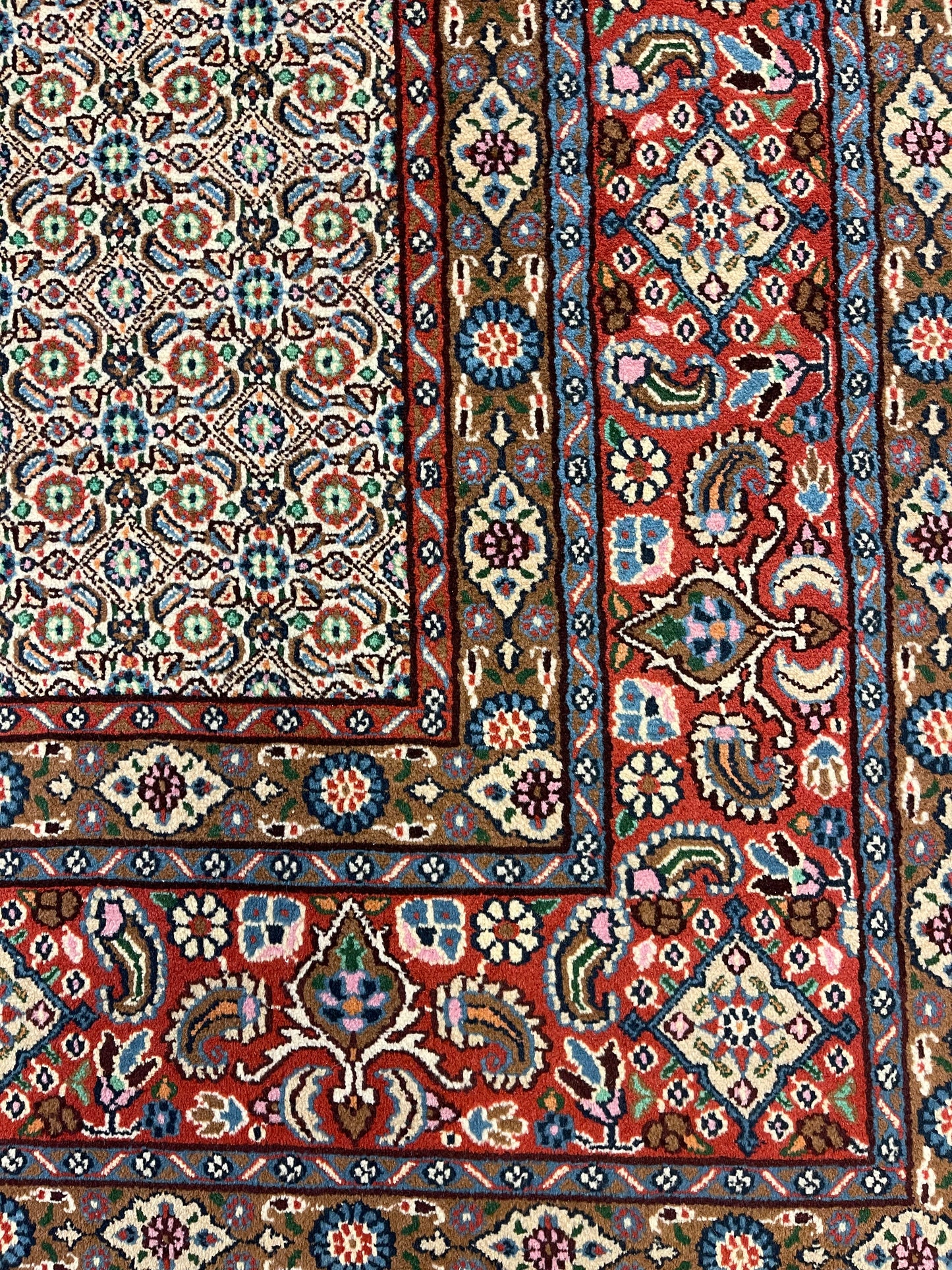 Hand-knotted carpet Moud