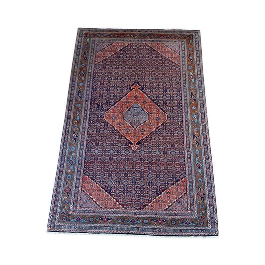 Tapis noué main Senebaf