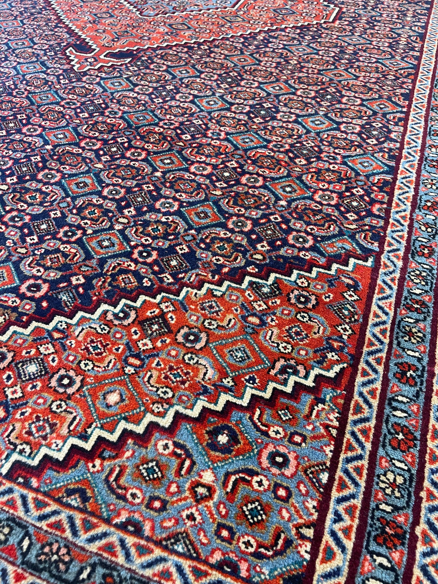 Hand-knotted carpet Senebaf