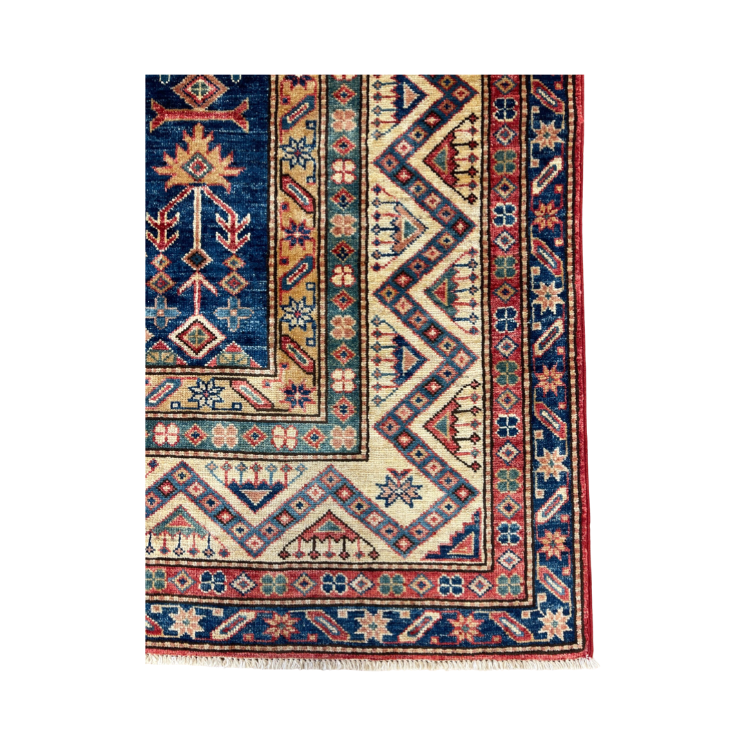 Hand-knotted carpet Super Kazak