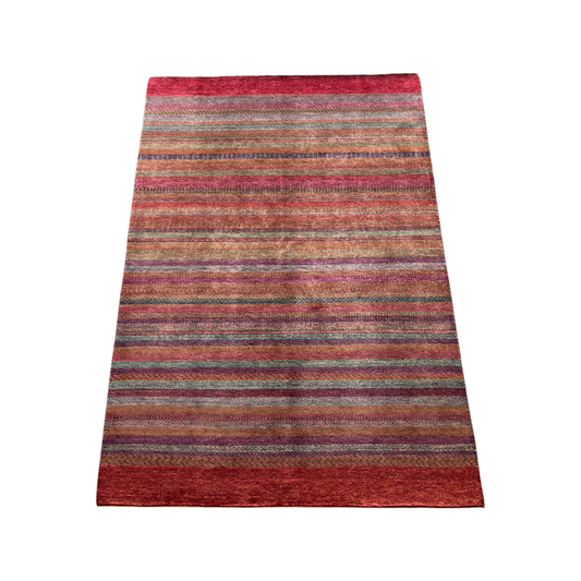 Handgeknoopt tapijt Aatish