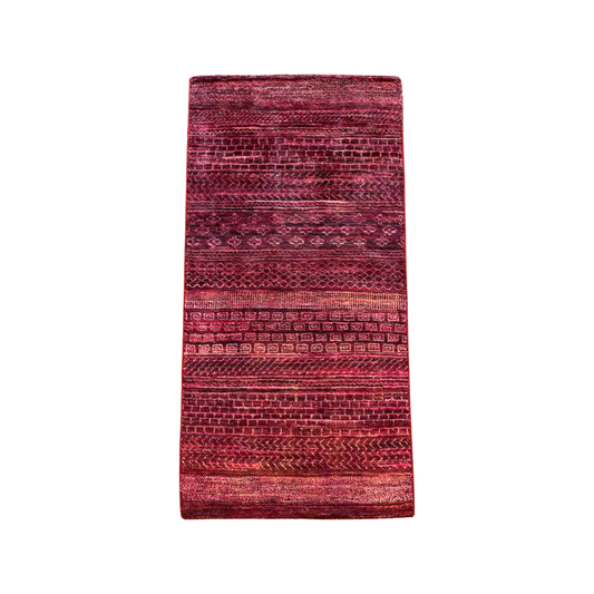 Handgeknoopt tapijt Aatish