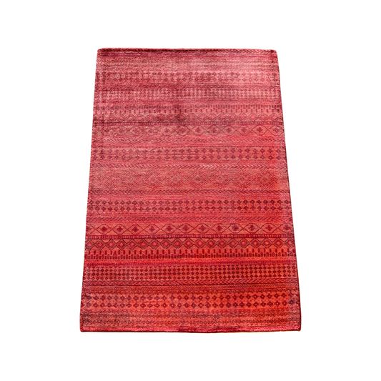 Handgeknoopt tapijt Aatish