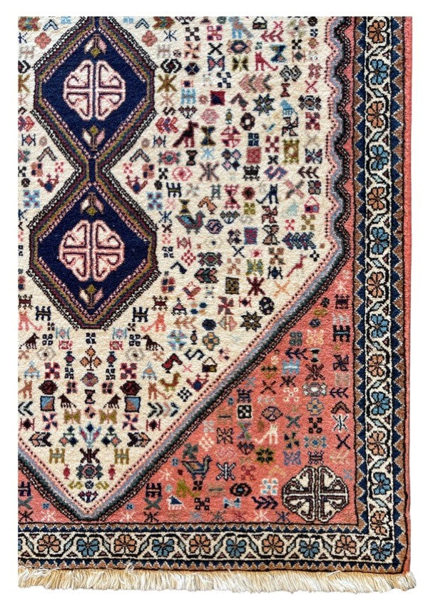 Hand-knotted carpet Abadeh