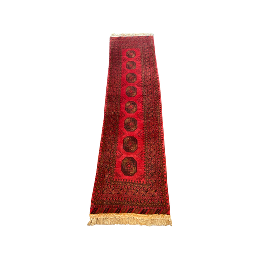 Handgeknoopt tapijt Afghan