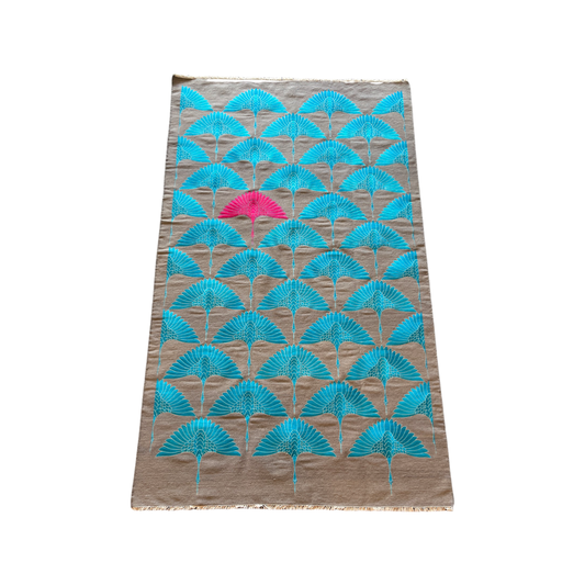 Handgeweven tapijt Birds