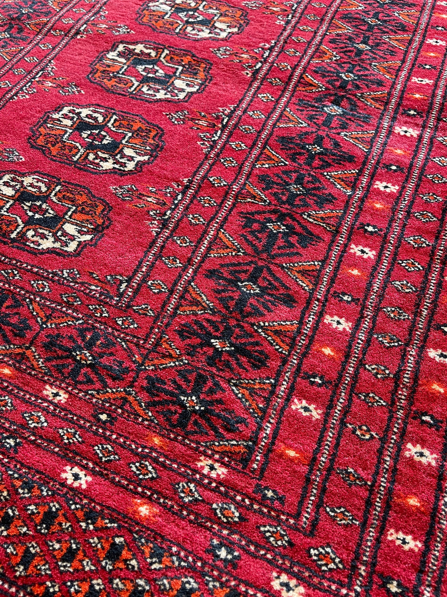 Handgeknoopt tapijt Bokhara