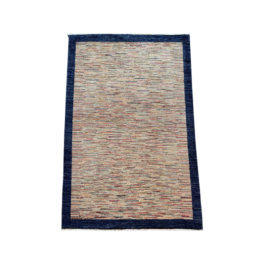 Handgeknoopt tapijt Chobi multi