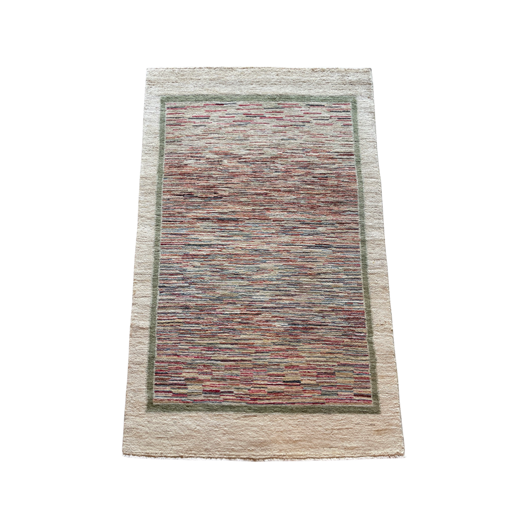 Handgeknoopt tapijt Chobi multi