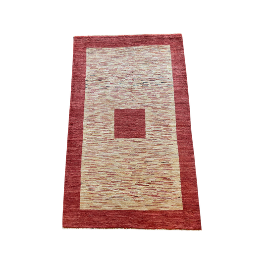 Handgeknoopt tapijt Chobi multi