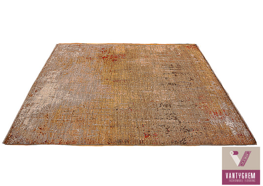 Handgeknoopt tapijt Aatish