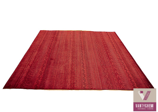 Handgeknoopt tapijt Double knot