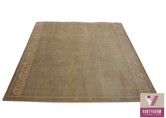 Tapis noué main Népal années 80