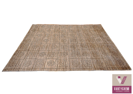 Handgeknoopt tapijt Single knot