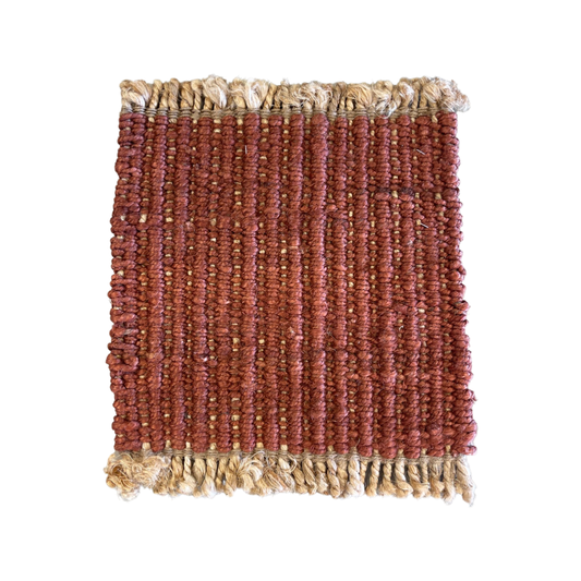 Handgeweven tapijt Jute